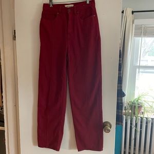 High-waisted Baggy Straight Jeans Madewell